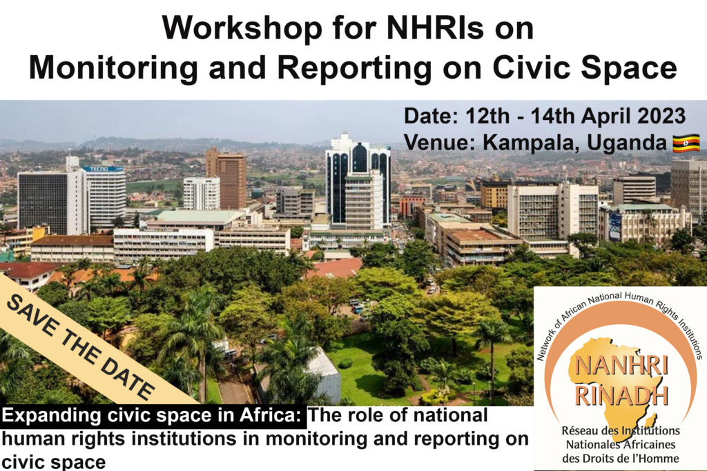 Workshop for NHRIs on Monitoring & Reporting on Civic Space